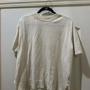 H&M Cream Knit Top